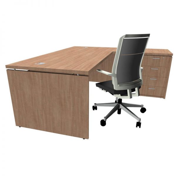 Platinum Executive L- Shaped Desk