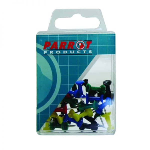 Push Pins Boxed Pack 30 Assorted