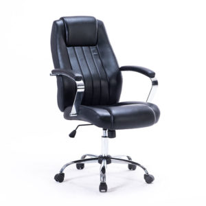 Ashanti High Back Office Chair - Black