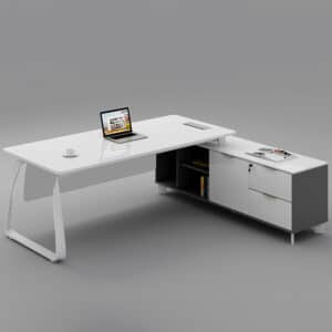 Moon L-Shaped Desk